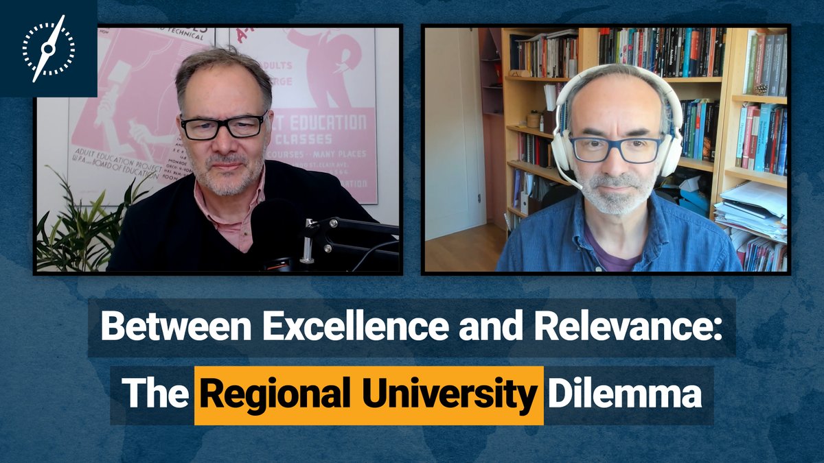 Higher Education Strategy Associates (@hesa_news) on Twitter photo #Podcast | This week on The World of Higher Education, <a href="/AlexUsherHESA/">Alex Usher</a>
meets with Romulo Pinheiro, Prof of Public Policy & Administration at University of Agder, to discuss the role of universities in regional economic development. youtube.com/watch?v=j8UeXv…
Sponsored by KnowMeQ #Podcast | This week on The World of Higher Education, <a href="/AlexUsherHESA/">Alex Usher</a>
meets with Romulo Pinheiro, Prof of Public Policy & Administration at University of Agder, to discuss the role of universities in regional economic development. youtube.com/watch?v=j8UeXv…
Sponsored by KnowMeQ