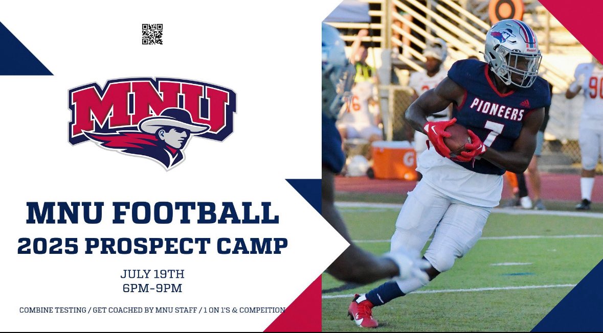 Daccota Stamback (@d_stamback2027) on Twitter photo Blessed / Honored to receive a camp invite from <a href="/CoachCollinsCj/">Cj Collins</a> to the <a href="/MNUFootball_/">MNUFootball</a> prospect camp! Look forward to competing!
<a href="/LSNorthFootball/">Lee's Summit North Football</a>
<a href="/QBHitList/">QBHitList.com</a> <a href="/MarketAthletes/">Market Athletes</a> <a href="/WOWKCfootball/">WOWKC</a> <a href="/JPRockMO/">JP Rock</a> <a href="/PlayBookAthlete/">PLAYBOOK ATHLETE</a> <a href="/scan1ansports/">ꜱᴄᴀɴʟᴀɴ ꜱᴘᴏʀᴛꜱ™️</a> <a href="/AlthausEJC/">Bill Althaus</a> <a href="/Football_Motiv/">Football✭Motivation ™️ 🏈Ⓜ️</a> <a href="/qbmagazine1/">QB MAGAZINE</a> Blessed / Honored to receive a camp invite from <a href="/CoachCollinsCj/">Cj Collins</a> to the <a href="/MNUFootball_/">MNUFootball</a> prospect camp! Look forward to competing!
<a href="/LSNorthFootball/">Lee's Summit North Football</a>
<a href="/QBHitList/">QBHitList.com</a> <a href="/MarketAthletes/">Market Athletes</a> <a href="/WOWKCfootball/">WOWKC</a> <a href="/JPRockMO/">JP Rock</a> <a href="/PlayBookAthlete/">PLAYBOOK ATHLETE</a> <a href="/scan1ansports/">ꜱᴄᴀɴʟᴀɴ ꜱᴘᴏʀᴛꜱ™️</a> <a href="/AlthausEJC/">Bill Althaus</a> <a href="/Football_Motiv/">Football✭Motivation ™️ 🏈Ⓜ️</a> <a href="/qbmagazine1/">QB MAGAZINE</a>