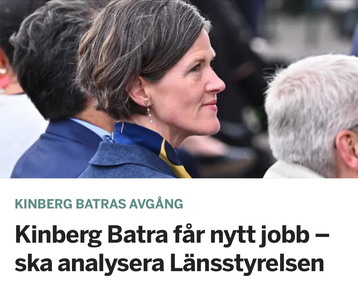 Vad blir nästa steg från  regeringen?
Ska Landerholm analysera säkerhetsrutiner? 
Ska PM Nilsson utreda fiskeripolitiken?
Ska Johan Stuart ta skriva en rekryteringsmanual?