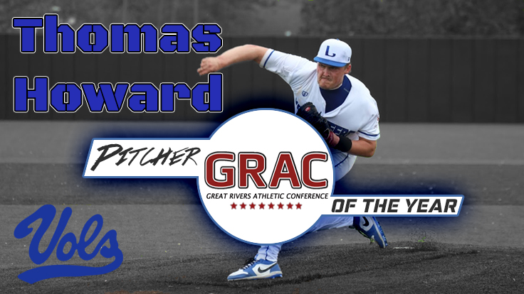 Logan Vols Baseball (@loganvolsbsbl) on Twitter photo King of the Hill! Congrats to <a href="/thomashoward83/">Thomas Howard</a> on taking home <a href="/gracsports/">GRACsports</a> Pitcher of the Year honors!! #GoVols King of the Hill! Congrats to <a href="/thomashoward83/">Thomas Howard</a> on taking home <a href="/gracsports/">GRACsports</a> Pitcher of the Year honors!! #GoVols