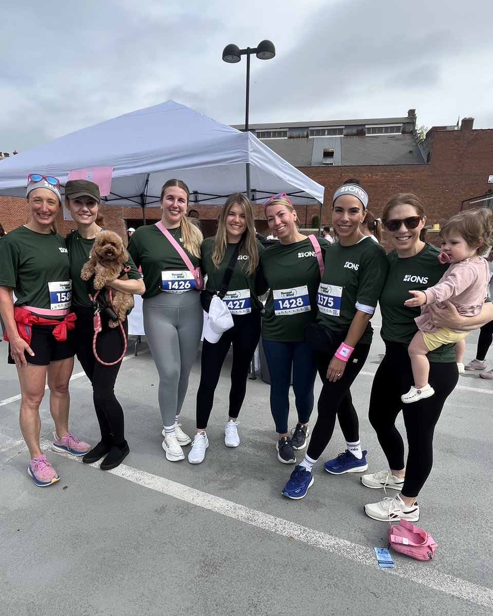 It was great to see ONS team members together to participate in the annual Breast Cancer Alliance 5K to help those impacted by breast cancer!