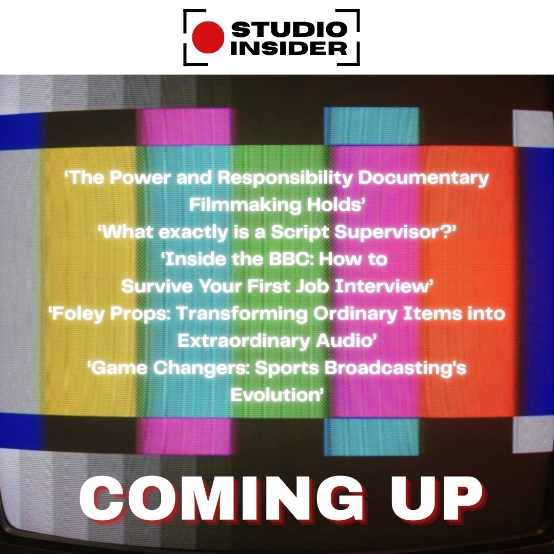 Exciting things coming soon…⏳

Stay tuned for our website launch on 26.05.25! 💻

#studioinsider #television #tv #tvproduction #production #magazine #comingsoon