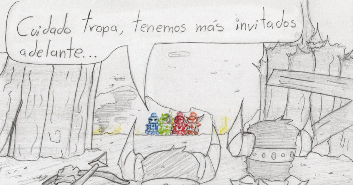 CASTLE BOMBAST-EC 🏰💣⚔️👑

Mini episodio #7

Regla de vitalidad❤️‍🩹🩸

Es jugo de granada 🧃

#Fanart #BombermanLandTouch #videogames #comics #comic #AcrobatAqua #dibujo #ComicArt #CastleCrashers #draw #drawing #drawingart #Fanarts #Steam #pencil 

<a href="/FighterInWhite/">Ponchy 🔴🇵🇷</a> <a href="/artiebondart/">Artiebon (COMMS OPEN)</a>