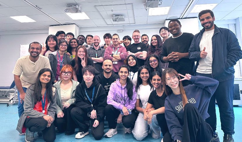 Roger Kerry (@rogerkerry1) on Twitter photo One of the most rewarding things in education - sharing knowledge with people from around the world. We are so honoured to have these wonderful people who choose to come to <a href="/UniofNottingham/">Uni of Nottingham #WeAreUoN</a> <a href="/UoN_SHS/">UoN Health Sciences</a> <a href="/UoNPhysio/">UoN Physiotherapy</a>
So very proud of you all 😊 One of the most rewarding things in education - sharing knowledge with people from around the world. We are so honoured to have these wonderful people who choose to come to <a href="/UniofNottingham/">Uni of Nottingham #WeAreUoN</a> <a href="/UoN_SHS/">UoN Health Sciences</a> <a href="/UoNPhysio/">UoN Physiotherapy</a>
So very proud of you all 😊