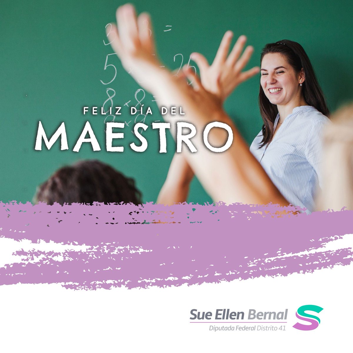 "El maestro deja una huella para la eternidad; nunca puede decir cuando se detiene su influencia": Henry Adams. Feliz #DiaDelMaestro!!! ❤️🤗🫶