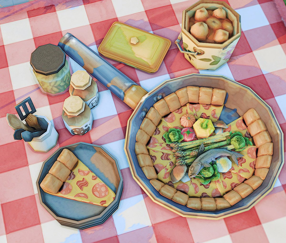 flubs79's tweet image. Dinner is served🍕😉
#ad #EACreatorNetwork #thesims4 @TheSims