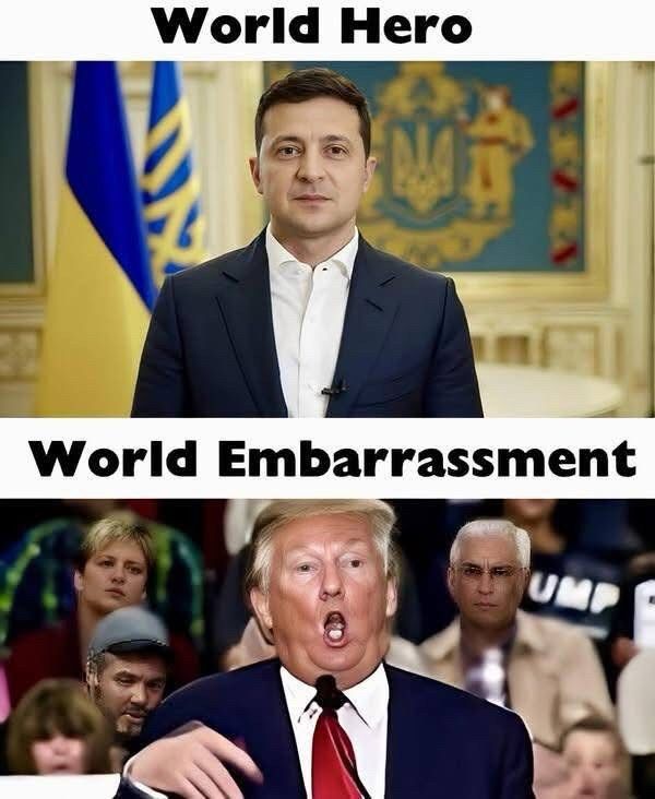 namwella1961's tweet photo. "President Zelensky, do you have a message for Putin?" a reporter asked during his arrival in Turkey: "I am here!"

Living through the Cold War, I never imagined America would ever be the country Ukraine needed protection from.
#TrumpIsUnfitForOffice #TrumpIsARussianAsset https://t.co/3MwoB2DjRC