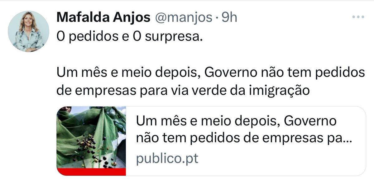 Pedro_Frazao_'s tweet photo. Quem não está nada surpreso, sou eu! 2.000.000 de estrangeiros depois, são precisos mais imigrantes para NADA! 
#ChegaDeImigração #ChegaMesmo https://t.co/8Ovje3Dzzz