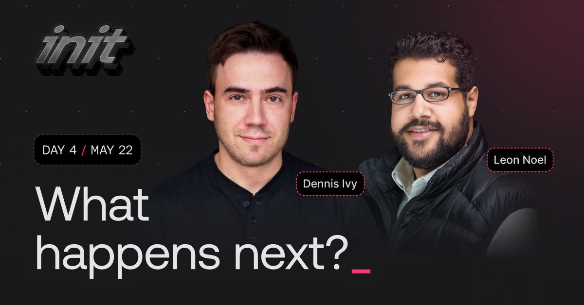 appwrite's tweet image. Init’s next speaker dropped out of Yale to be a developer and has helped tens of thousands of aspiring developers.

Say hello to Leon Noel (@leonnoel), educator, engineer, and the creator behind #100Devs! 👋

Join us as we discuss “The amazing, but unsettling future for