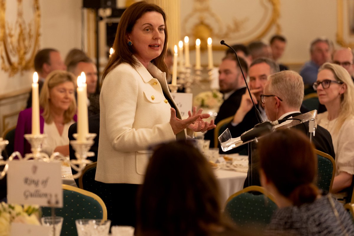 Embassy of Ireland (@irelandembgb) on Twitter photo Ambassador Fraser was proud to host <a href="/IrelandFundsGB/">IrelandFundsGB</a> for an evening with the Northern Irish community in London.
Speakers included Fleur Anderson MP, Bridget Walsh, Katie Jemmett and Patrick Kielty - who spoke movingly about growing up in Northern Ireland and the progress since. Ambassador Fraser was proud to host <a href="/IrelandFundsGB/">IrelandFundsGB</a> for an evening with the Northern Irish community in London.
Speakers included Fleur Anderson MP, Bridget Walsh, Katie Jemmett and Patrick Kielty - who spoke movingly about growing up in Northern Ireland and the progress since.