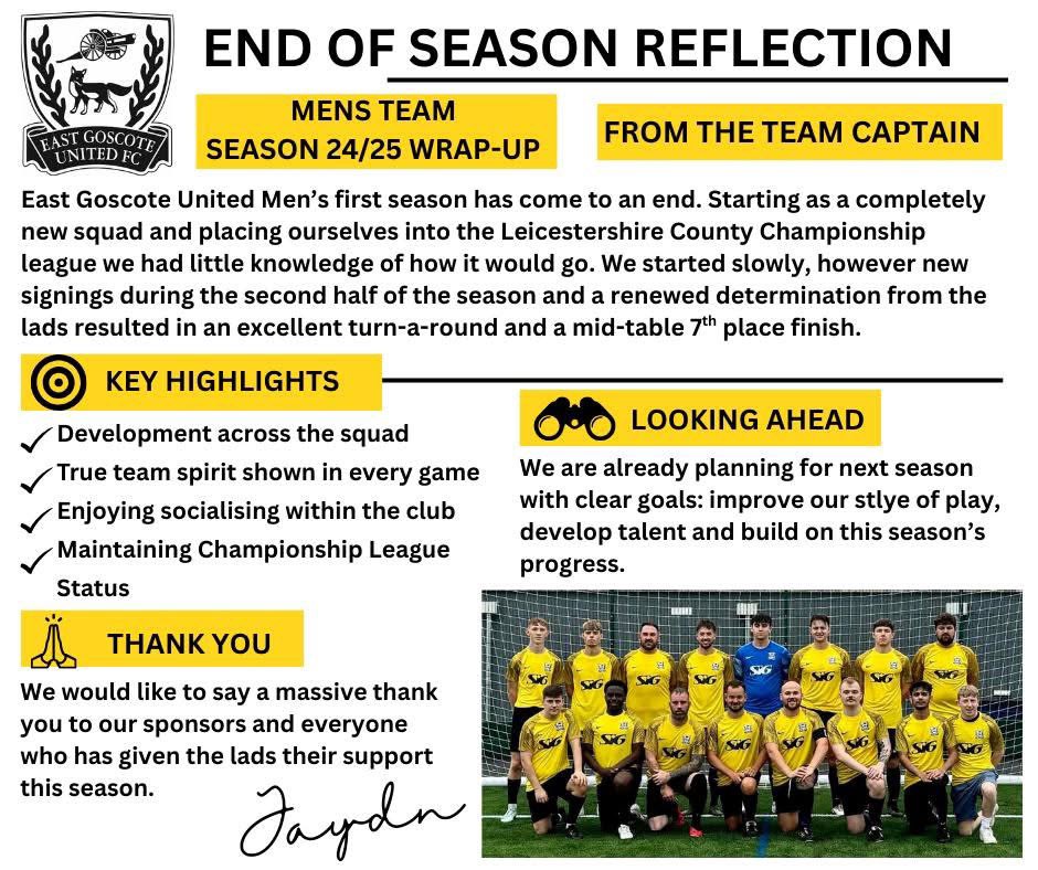 East Goscote United Football Club tweet media