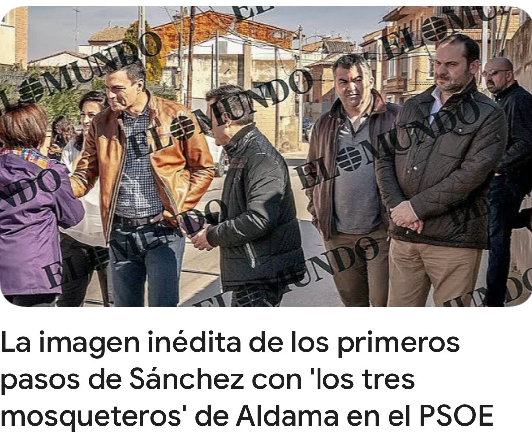 Recuerden: fueron Cerdán, Koldo y Ábalos quienes eligieron a Sánchez. Ellos le llevaron de tournee y le hicieron secretario general. El psicópata se lo debe todo a ese trío.