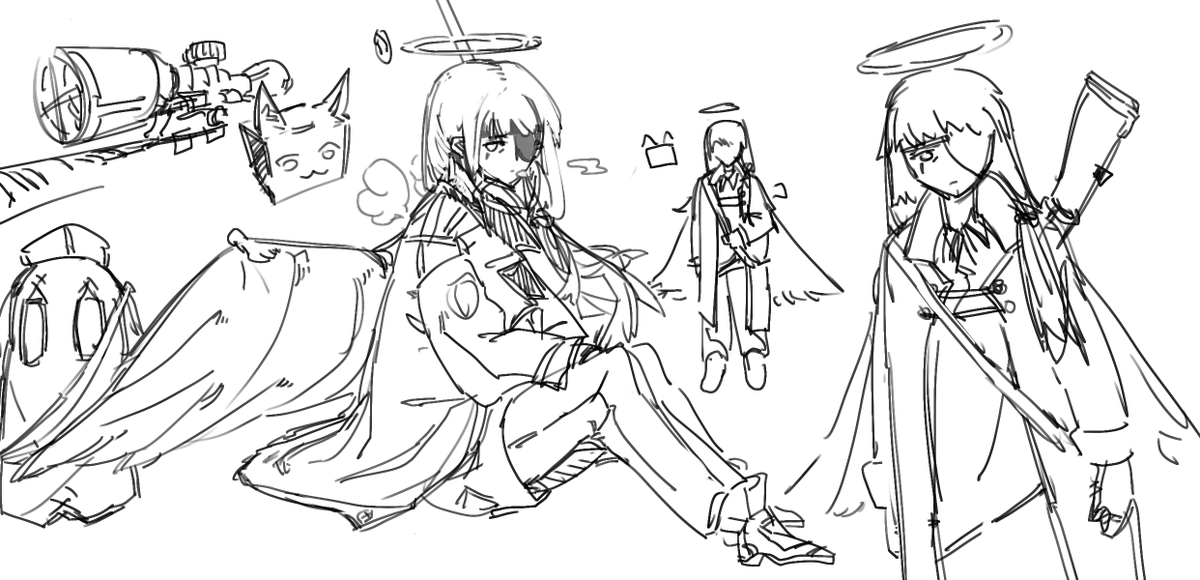 Sinner_Senny's tweet photo. #artwork armed angels or something https://t.co/d34inTVTCj