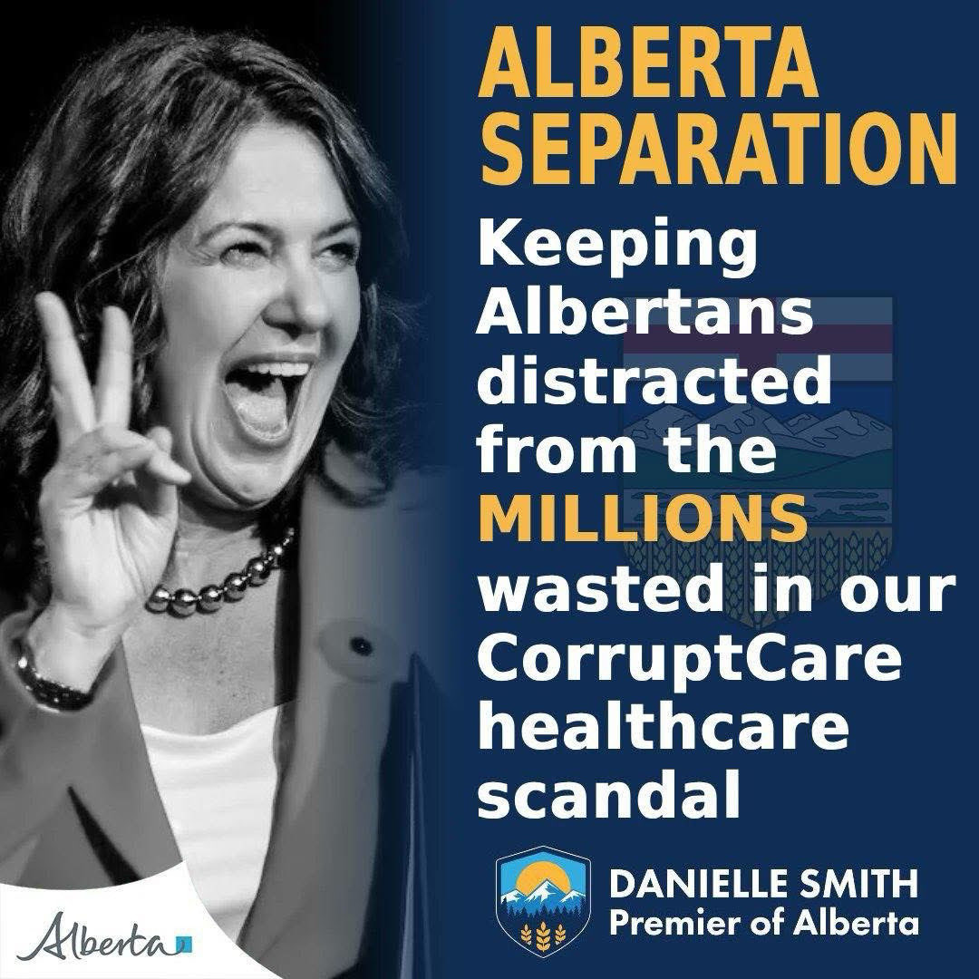 Focus Alberta. 

Smith is fanning the flames for separatists, creating smoke that hides the systemic corruption in the <a href="/Alberta_UCP/">United Conservative Party of Alberta</a>. 

Are you looking for an off road? 

WE CAN OUST THE UCP NOW. 

Join us:  abresistance.ca 

CHANGE IS POSSIBLE‼️
