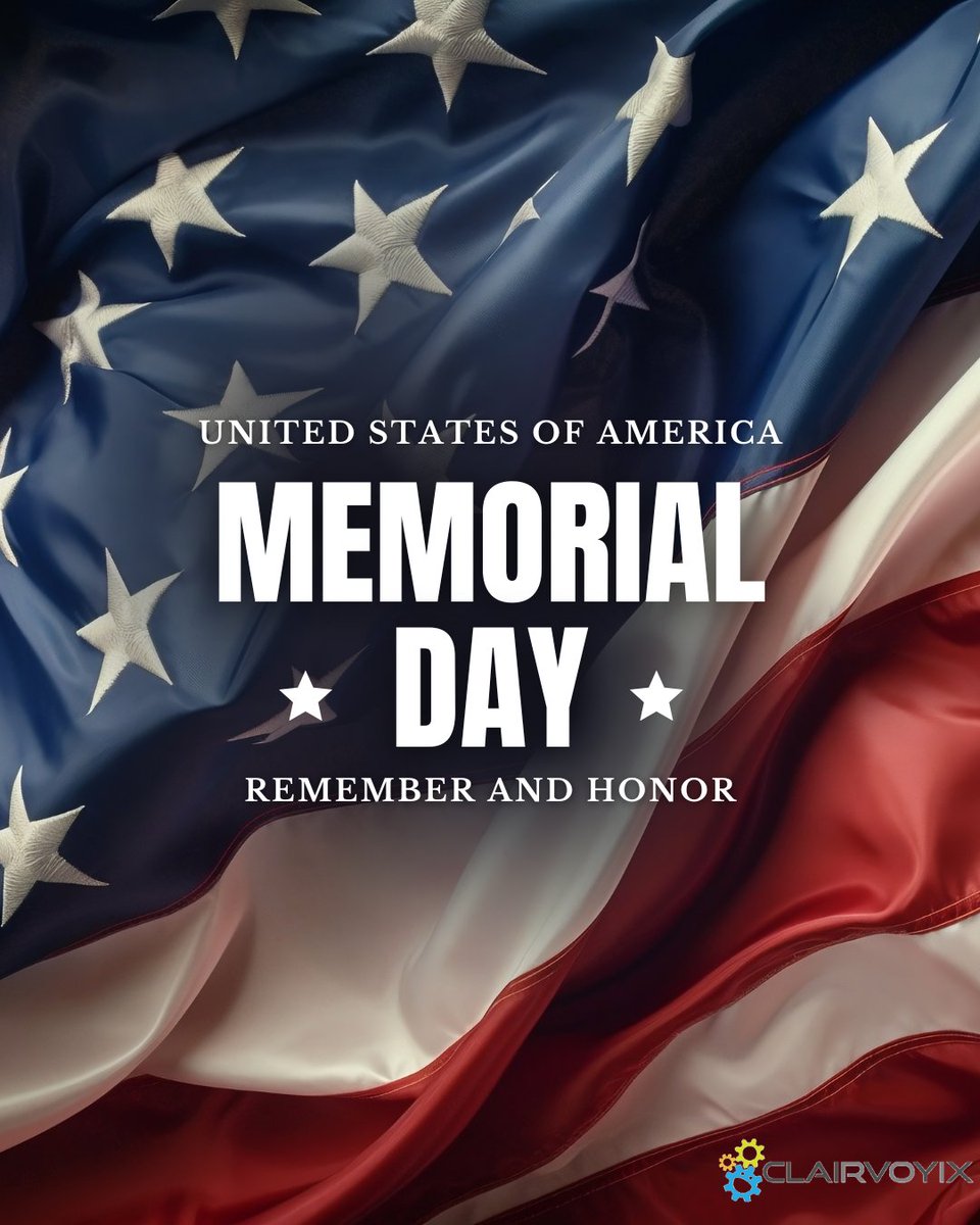 This Memorial Day, we pause to honor and remember the brave men and women who made the ultimate sacrifice for our country. Their courage and dedication remind us of the freedom we cherish every day.
#MemorialDay #MemorialDay2025