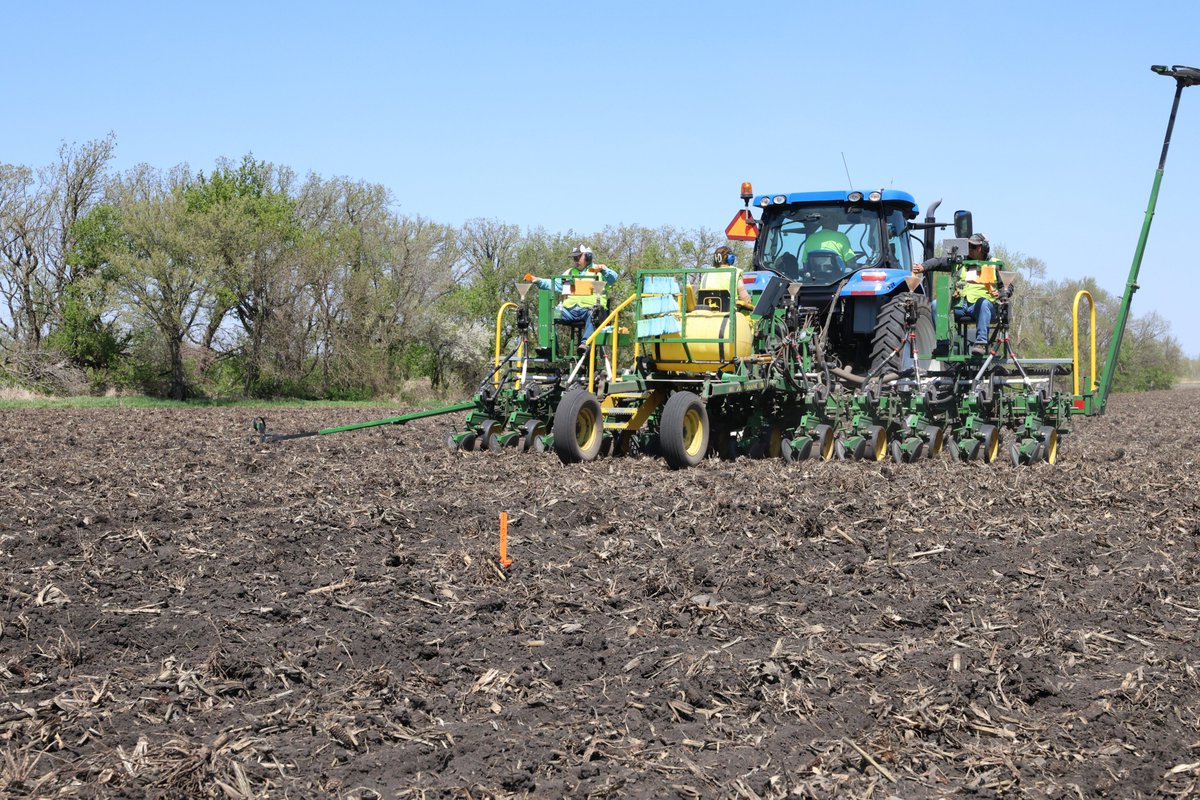 Our research team has spent countless hours in the field, preparing and planting more than 40 trials. Each one requires time, precision, and coordination!
#planting2025 #researchteam