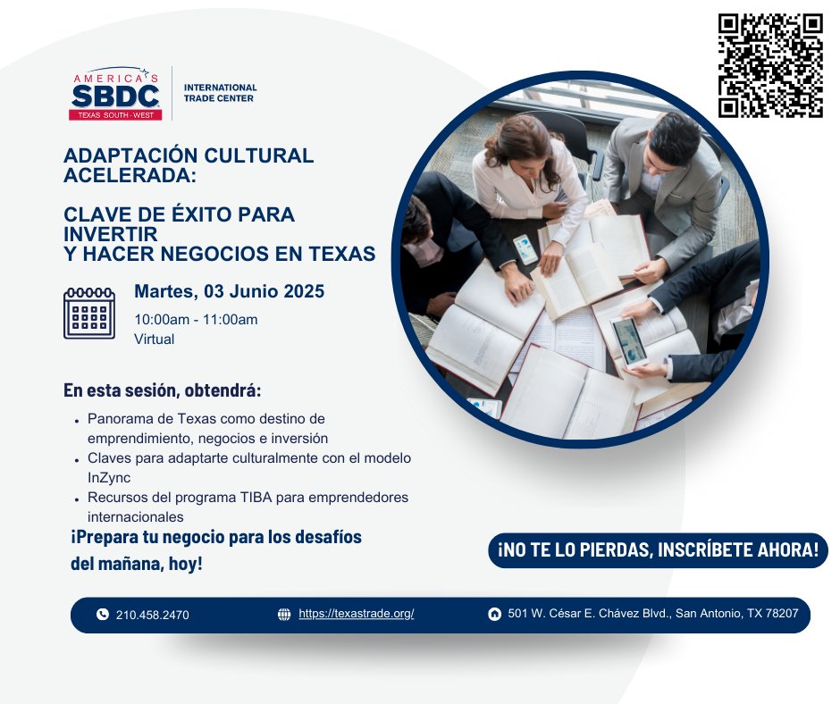 UTSA SBDC International Trade Center tweet media