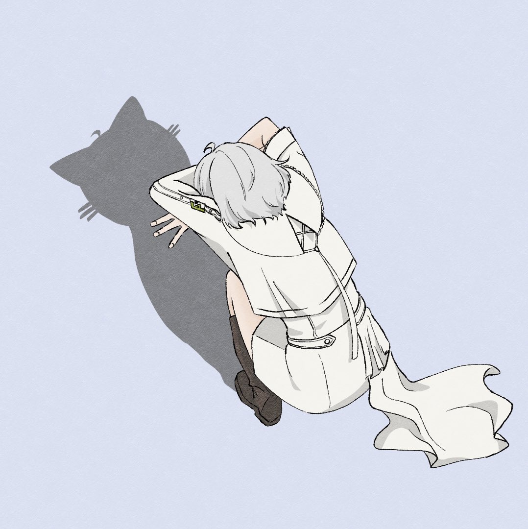 AkqseNiq's tweet photo. 猫影
#ユトレヒト  
#ユト絵ヒト https://t.co/jiiTwECsvd