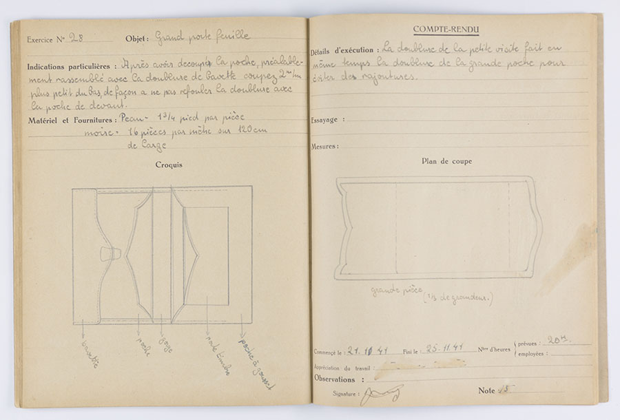 yadvashem's tweet image. #NotebookDay
The children&apos;s home in Chabannes in central France provided a safe haven for 284 children during the Holocaust

This is Stephen Lewy&apos;s notebook from the leather workshop at the Chabannes children&apos;s home 

Learn more: ow.ly/QQtV50OlmkA