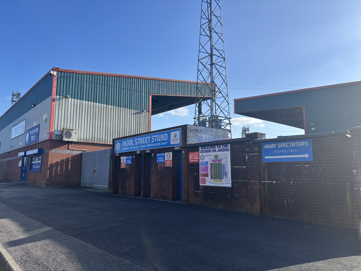 samleveridge's tweet image. Swapping Spain for Spotland to watch the mighty Shrimpers in play-off “eliminator” action tonight 🦐