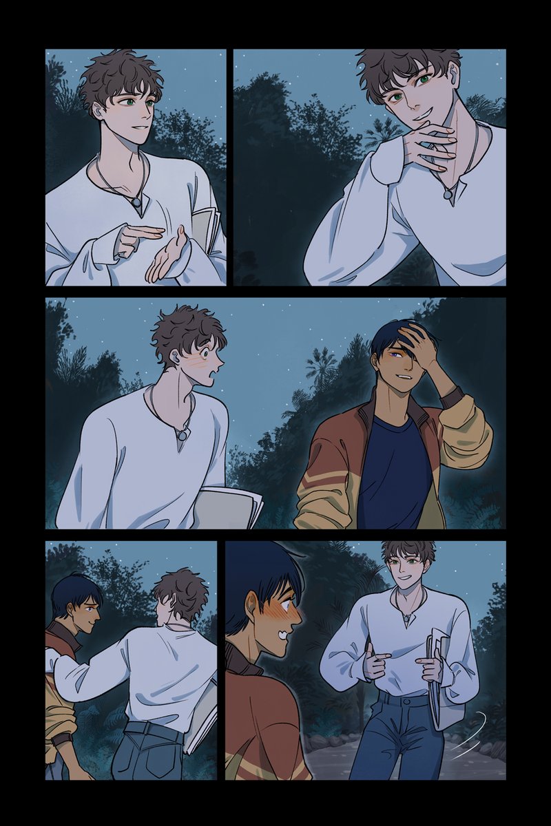 Flirting✨ in today's Novae page~ 