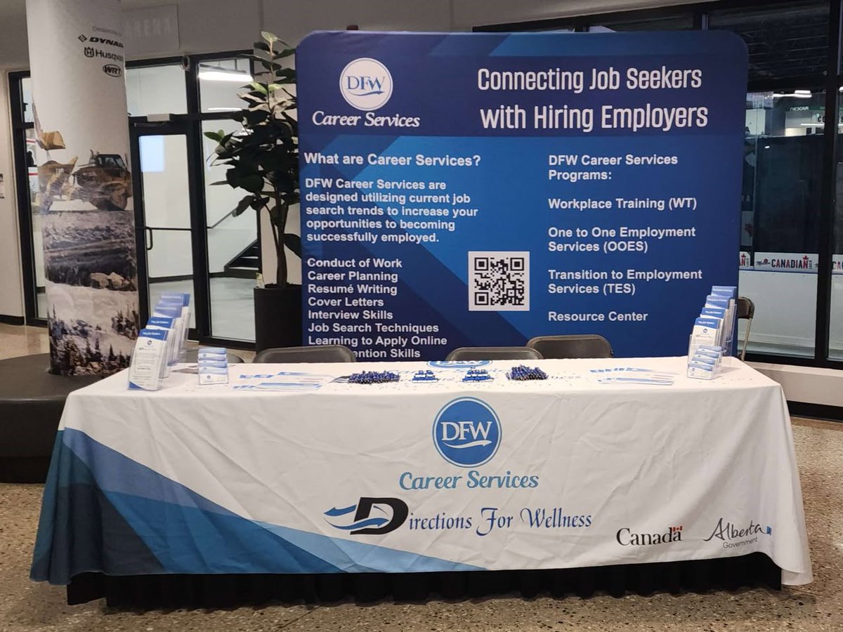 DFWAlberta's tweet photo. Come join us at the #Nisku Energy Workforce Exchange today May 15 until 3pm. See you there!

Where:
Silent Ice Sports &amp; Entertainment Center in the Ja-Co Welding &amp; Consulting Tent, 1515 35 Ave, Nisku, AB

#leduc #wetaskiwin #camrose #albertajobs #abjobs #dfwcareerservices https://t.co/yAZyV9fg5G