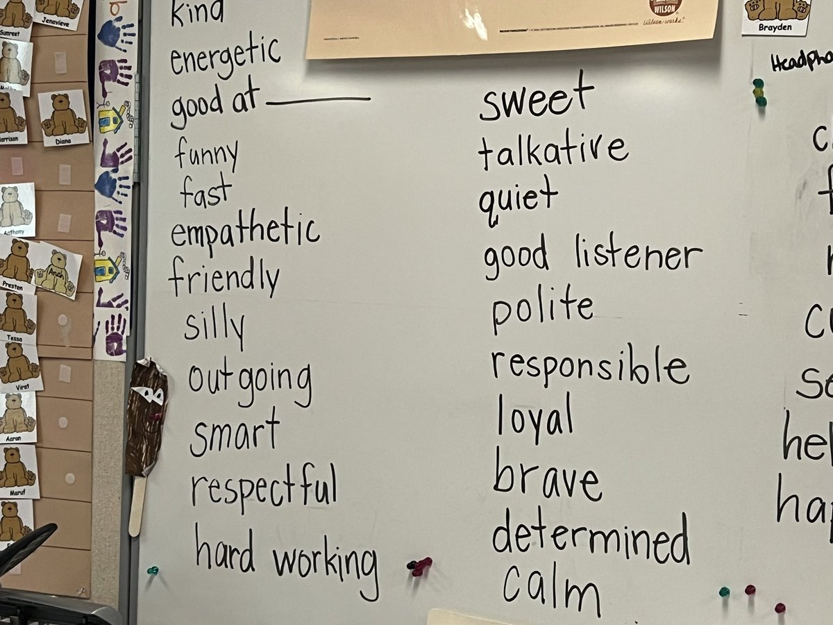 Cassandra Bethel (@cassybethel) on Twitter photo Finishing our character unit by writing descriptive words not about our characters but about our peers! This also serves as a personal bucket filler for students. <a href="/MrsBly_MECC/">Melissa Bly</a> <a href="/cooperlearns/">Jonathan Cooper</a> Finishing our character unit by writing descriptive words not about our characters but about our peers! This also serves as a personal bucket filler for students. <a href="/MrsBly_MECC/">Melissa Bly</a> <a href="/cooperlearns/">Jonathan Cooper</a>