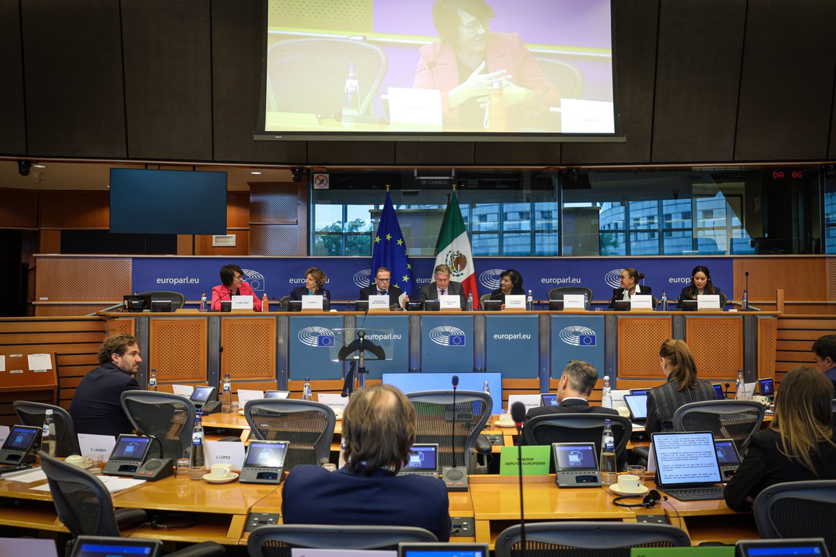 DianaRibaGiner's tweet image. La #UE i #Mèxic comparteixen molt més que comerç: també reptes globals com la igualtat de gènere, els drets humans i la justícia social.

Avui, a la Comissió UE-Mèxic, he defensat una agenda comuna per avançar conjuntament en aquests grans desafiaments.