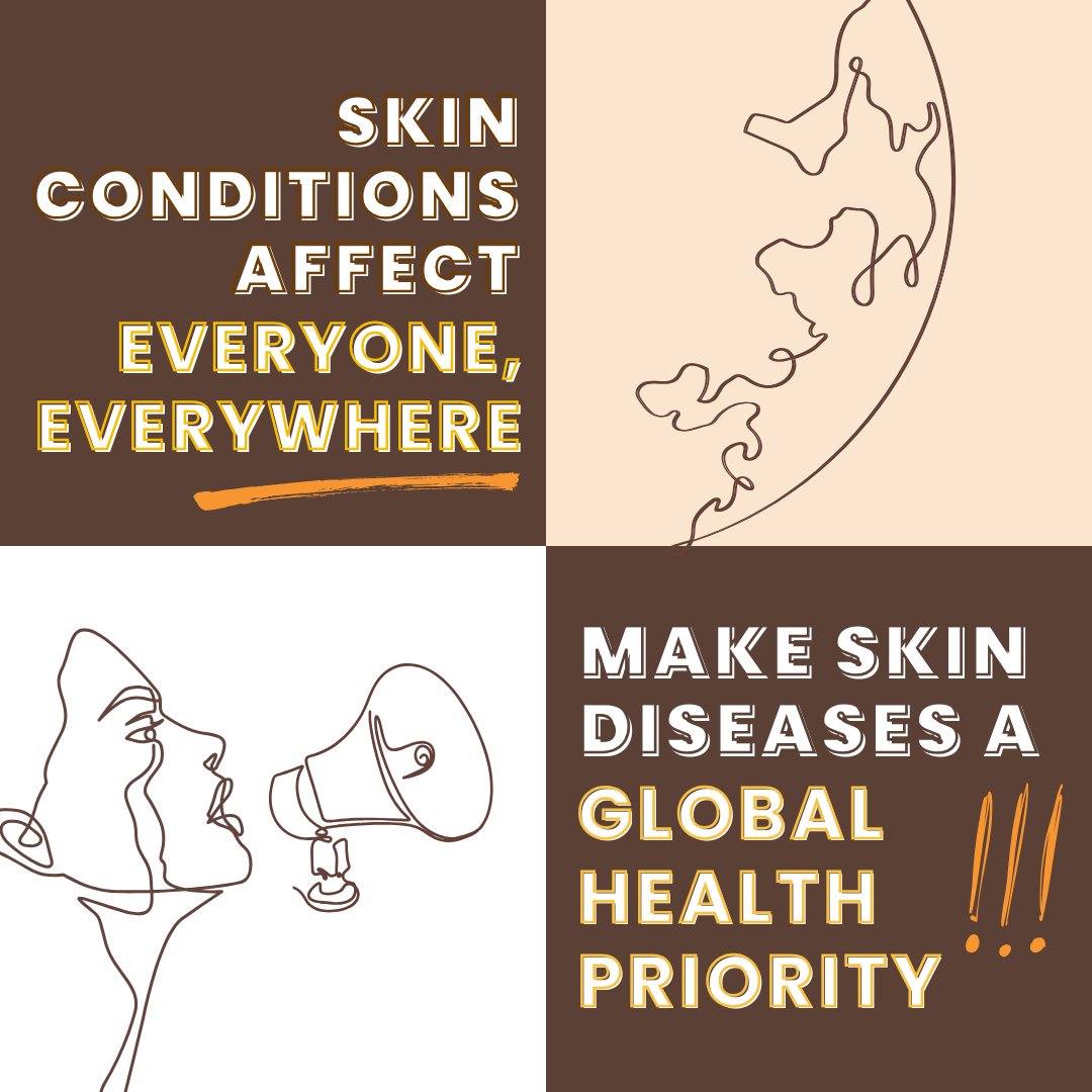 MarcYale's tweet photo. Let’s take action together! Urge your Minister of Health to support the Resolution for Skin Diseases at the 2025 World Health Assembly. Join the movement and spread the word: https://t.co/cR7HdVmioS #SkinHealthForAll #GlobalHealth​. https://t.co/QTOBdpCAOT