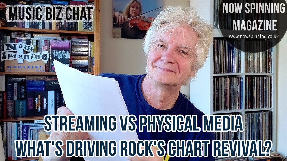Streaming vs Physical Media: What's Driving Rock's Chart Revival?
youtu.be/WVtEvN8-8UE