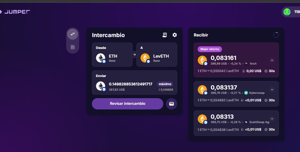 DragonCrip's tweet photo. Tras el impresionante pump de #LevETH, el $ETH apalancado sin riesgo de liquidación de @plaza_finance ya está operativo desde #Jumper.

Por ahora, prefiero mantenerme a la espera antes de operar.

Te voy a contar algo.
Antes de que #Plaza llegara a Mainnet, pasó por una fase de Testnet.

Durante ese período, se probó el "ETH con esteroides". En la gráfica se observa cómo, en una caída de $ETH de $2,075 a $1,464, #LevETH colapsó desde los $20,000 hasta casi $7,000.

Sin embargo, hace dos semanas, cuando $ETH subió de $1,464 a $2,500, este activo apalancado explotó de $7,000 a $31,000.

Esto demuestra la volatilidad extrema de este activo, que puede dispararse o desplomarse pero sin morir.

Si $ETH cayera a $1,000, este sintético tocaría fondo, pero si $ETH rompe un nuevo máximo histórico (ATH), #LevETH podría ser una bomba de ganancias.

Estos datos son de Testnet, donde LevETH ha estado acumulando valor desde su lanzamiento.

Por ahora, tomé ganancias y estoy esperando una corrección significativa de $ETH.
Si ocurre, genial buscare entrada; si no, observaré desde afuera.

Este sintético apalancado es ideal para quienes apuesten por una subida de $ETH.

Recuerda que está en juego el airdrop de Plaza Finance. Aquí te dejo el enlace para participar:
https://t.co/PaaKKouG9Q

⚠️ATENCIÓN: Esto es un análisis, no una recomendación de inversión. Haz tu propio análisis (DYOR) y opera con precaución, especialmente con sintéticos apalancados.