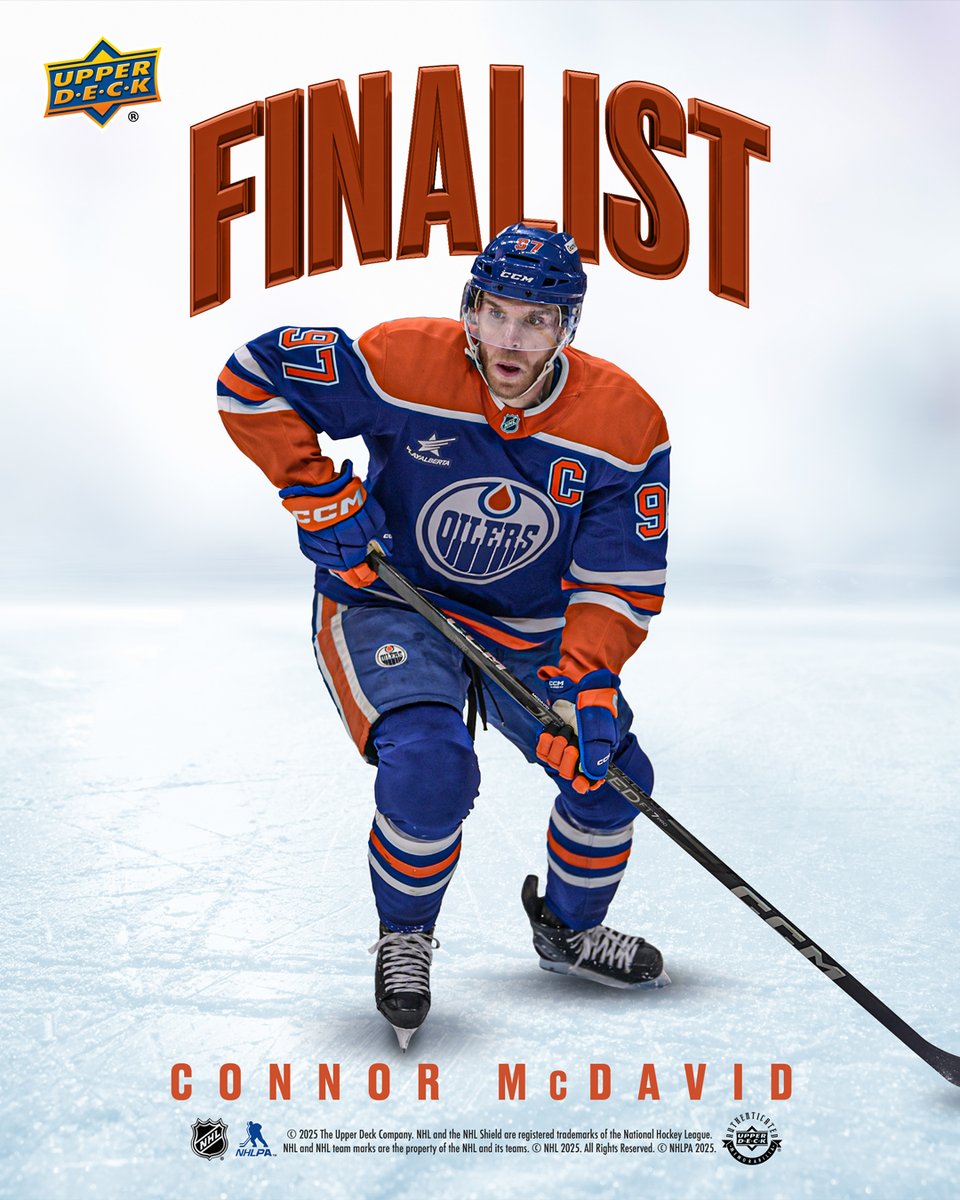 Connor McDavid is headed back to the Western Conference Finals! 🏆
Lock in a piece of greatness with his exclusive UDA memorabilia  👇
bit.ly/4mjrzCN