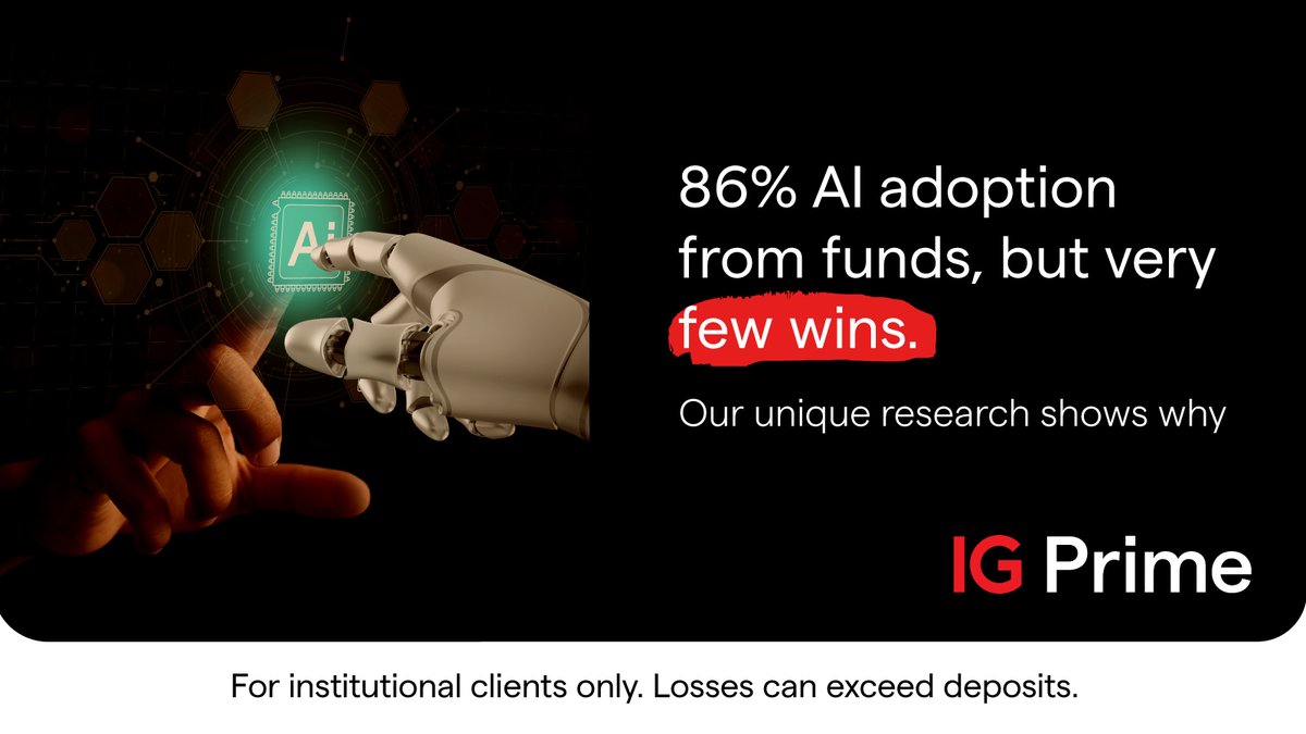 igprime's tweet image. Our hedge fund survey reveals that while AI adoption is at 86%, most firms aren’t seeing real performance gains. Find out why technology alone isn’t enough in our white paper. Download it here: bit.ly/3EfXqTE

#TechInFinance #HedgeFunds #InvestmentTruth
