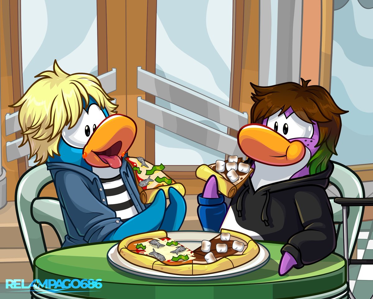 Relampago686CP's tweet photo. "Rolê com Pizza"
Comissão para @/juyyogurt (Instagram)
(TAGS)
#clubpenguin #clubpenguinisland #cpfanart #fanart #penguin #penguins #puffle #puffles #Pinguinando #WaddleOn #OnceAPenguinAlwaysAPenguin #UmaVezPinguimSemprePinguim https://t.co/4FvFI91d3w