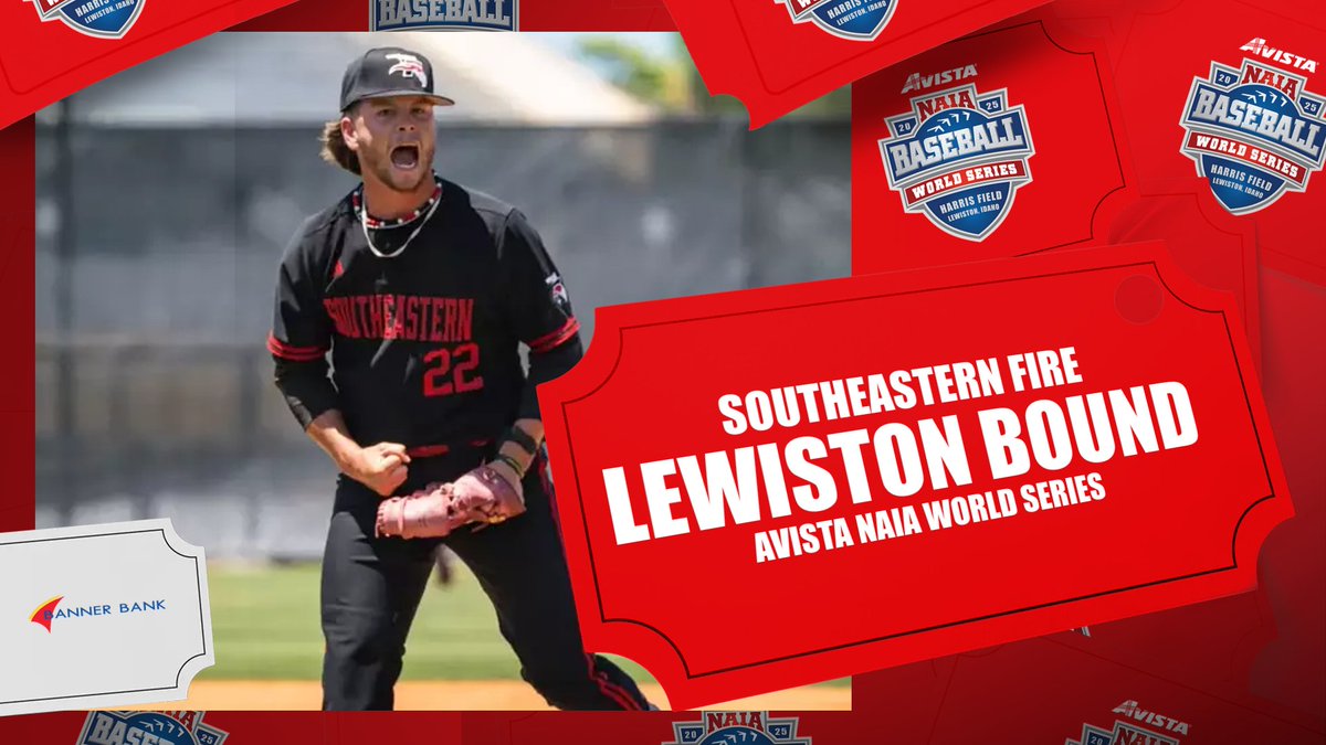 Avista NAIA World Series (@naiaworldseries) on Twitter photo Southeastern <a href="/FireAthletics/">SEU Athletics</a> is BACK! The Fire are Lewiston bound after winning the Lakeland Bracket. Southeastern <a href="/FireAthletics/">SEU Athletics</a> is BACK! The Fire are Lewiston bound after winning the Lakeland Bracket.
