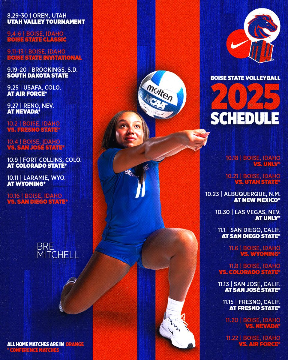 BroncoSportsVB's tweet image. 𝓜𝓪𝓻𝓴 𝔂𝓸𝓾𝓻 𝓬𝓪𝓵𝓮𝓷𝓭𝓪𝓻𝓼 🗓️
BIG NEWS coming this afternoon! 👀
#BleedBlue | #WhatsNext