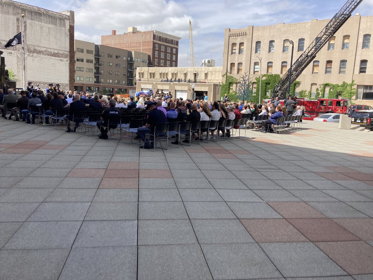 OPDSgtShade's tweet photo. Performing at the #NELEO ceremony @OmahaPolice https://t.co/scqFr23tAr
