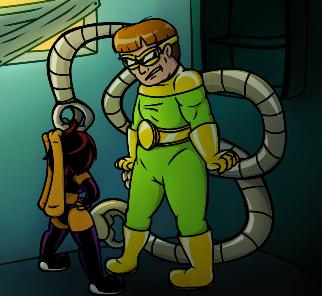 HelenaGFiorenza's tweet image. #docock #doctoroctopus #fanart #pickchu #fanart