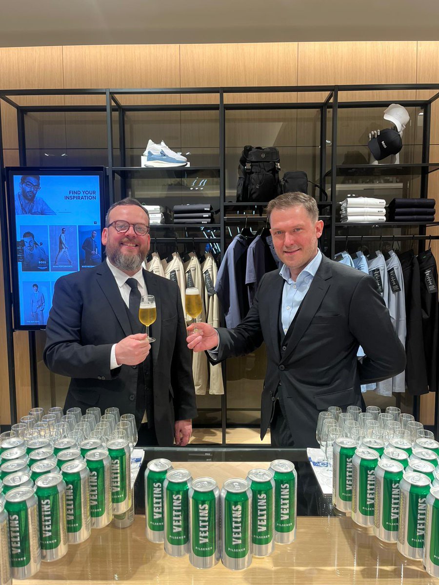 The Bridewell (@the_bridewell) on Twitter photo Scrubbed up well for an event at <a href="/HUGOBOSS/">HUGO BOSS Corporate</a> tonight where the two of them are serving his favourite German beer. Scrubbed up well for an event at <a href="/HUGOBOSS/">HUGO BOSS Corporate</a> tonight where the two of them are serving his favourite German beer.