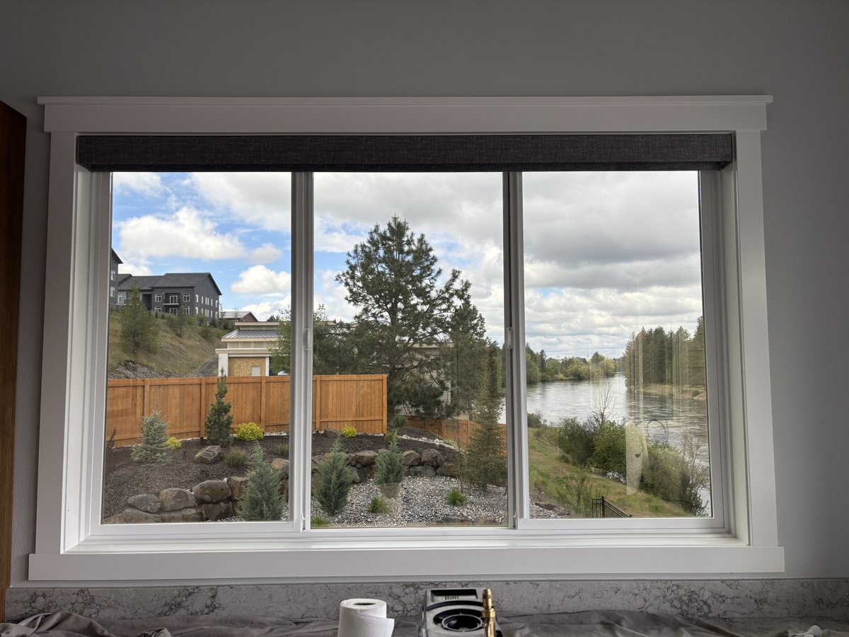 S_Sunscreen's tweet photo. With our Dual Reflective 15% Window Film applied to this homes window we achieve 99% UV block, 65% heat reduction, winter insulation, &amp; privacy! We back our film with a lifetime warranty that is transferable! Call 509-328-4015!
 #FamilyOwned #Since1949 #FourGenerations #LLumar https://t.co/NPEoOkTpTv