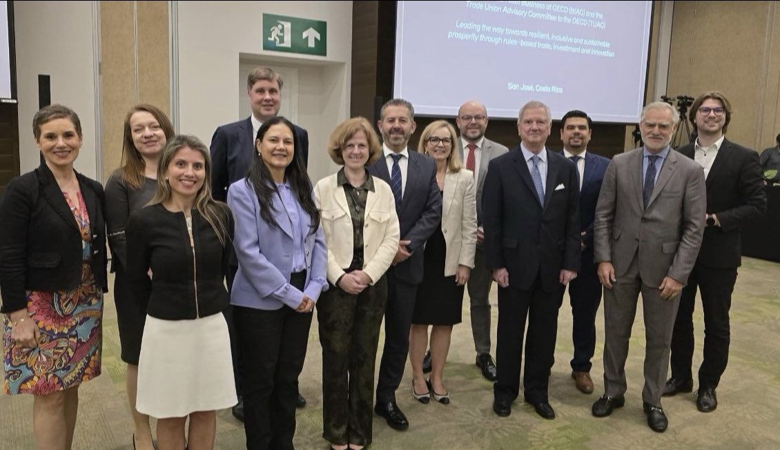 Business Partners to CONVICE (BP2C) (@bp2convince) on Twitter photo 📢The <a href="/USCIB/">US Council for International Business (USCIB)</a> Foundation joined <a href="/BusinessatOECD/">Business at OECD</a> in Costa Rica Mar 10: Sustainable Agriculture and Health. Whitney Baird spoke on Investing in Sustainable Healthcare. Scott Ratzan discussed Building a Resilient and Healthcare Ecosystem.
👉More health work: theuscibfoundation.org/health-as-an-e… 📢The <a href="/USCIB/">US Council for International Business (USCIB)</a> Foundation joined <a href="/BusinessatOECD/">Business at OECD</a> in Costa Rica Mar 10: Sustainable Agriculture and Health. Whitney Baird spoke on Investing in Sustainable Healthcare. Scott Ratzan discussed Building a Resilient and Healthcare Ecosystem.
👉More health work: theuscibfoundation.org/health-as-an-e…