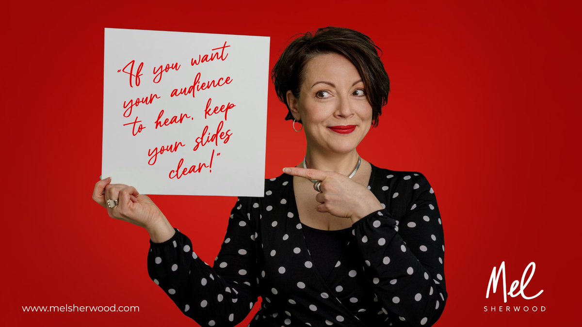 Worried people aren't listening to your presentation? It could be that you have too much on your slides! Keep them simple, clean and uncluttered with just a few words for maximum impact. #presentastic #pitchtastic #presentationtip #presentationskills #presentationcoach #speaker