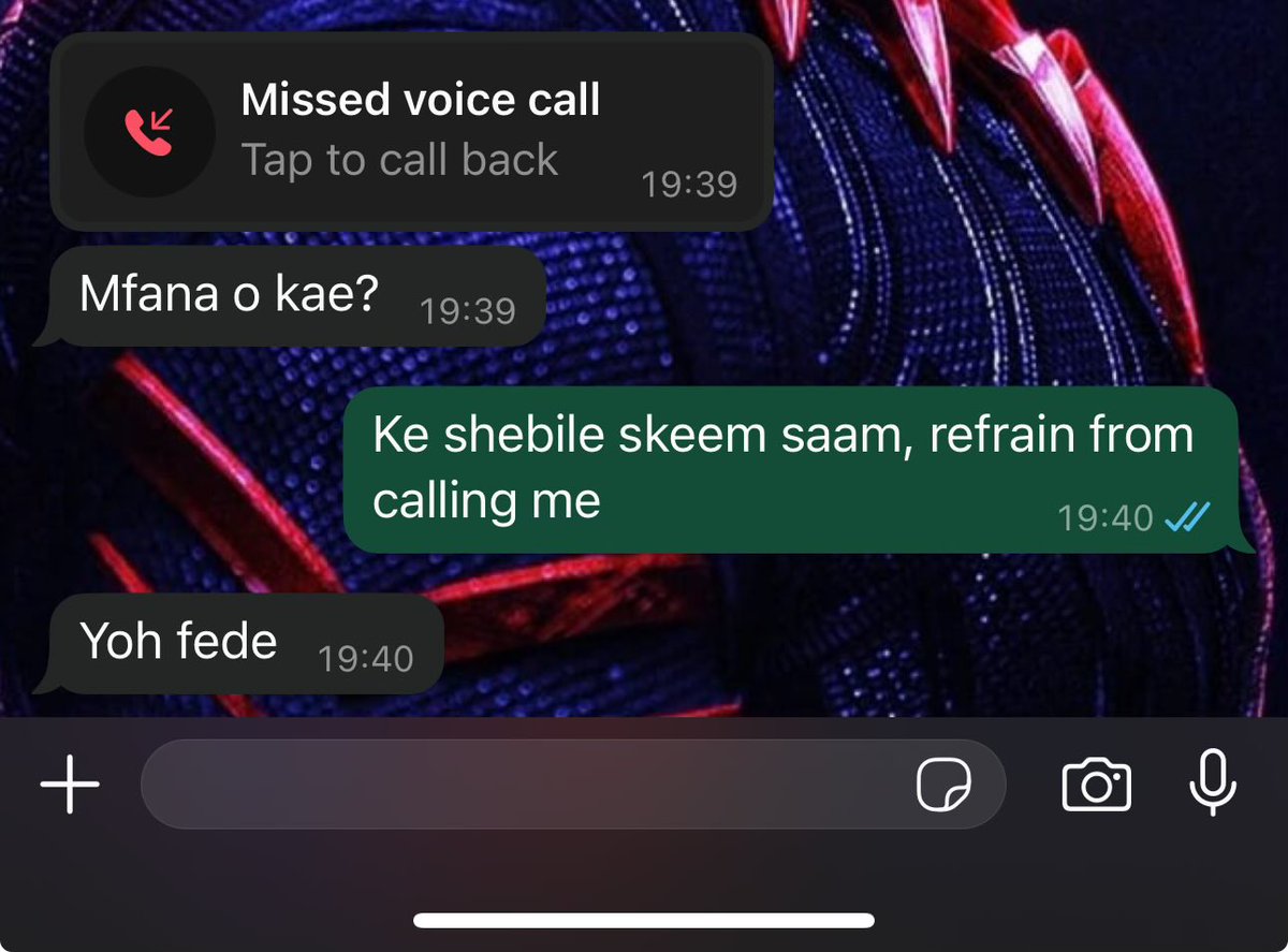 krugersville's tweet photo. Eish 😭😭 the whole country is watching  #SkeemSaam wena o wa founa https://t.co/2TC2v4RKNO
