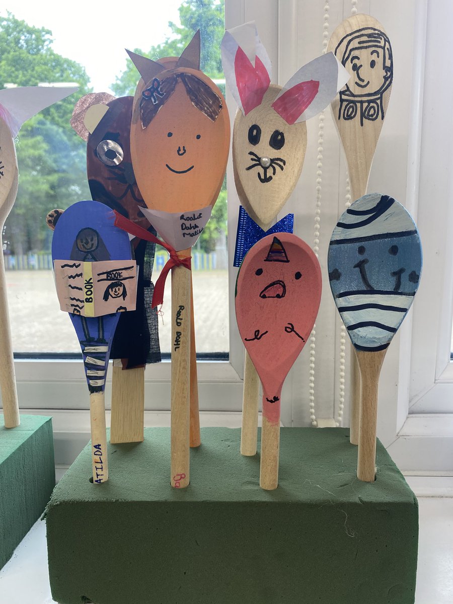 Reading at Swingate π (@swingatereading) on Twitter photo Our gorgeous story spoons that we made during World Book Day will be displayed in our school library very soon. Which books can you spot? πβ¨ <a href="/SwingatePrimary/">Swingate Primary</a> Our gorgeous story spoons that we made during World Book Day will be displayed in our school library very soon. Which books can you spot? πβ¨ <a href="/SwingatePrimary/">Swingate Primary</a>