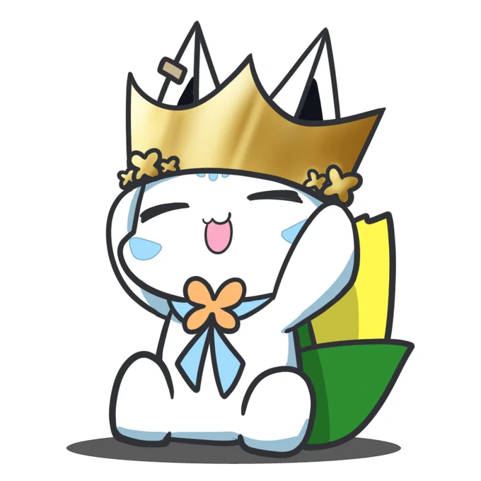 王冠すこん部 #絵フブキ 