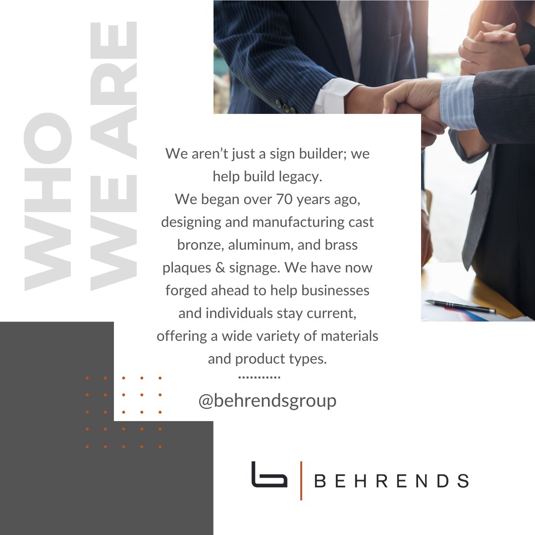When you work with Behrends Group, you aren't just buying a "sign". We pour our passion for material, design, and function into every project we take on, thereby delivering world class signage and displays.

#nextlevel #signagecompany #sign #signs #behrends #behrendsgroup