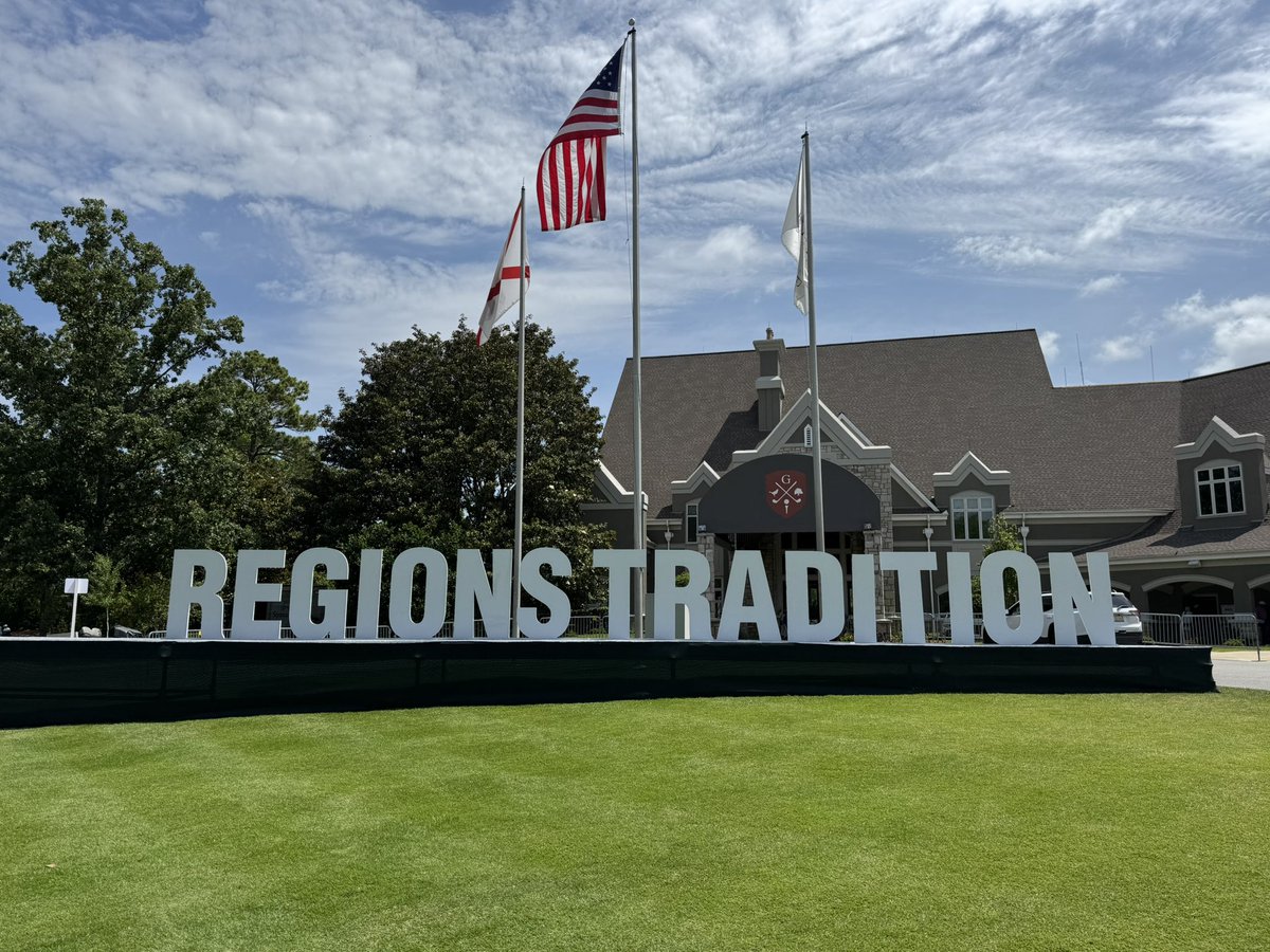 Blake Meentemeyer (@bmeente) on Twitter photo After a very wet advance week, the sun is shining bright on Round 1 of <a href="/RegionsTrad/">Regions Tradition presented by Coca-Cola</a>. After a very wet advance week, the sun is shining bright on Round 1 of <a href="/RegionsTrad/">Regions Tradition presented by Coca-Cola</a>.
