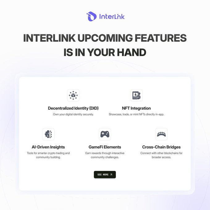 InterLink 🚀 Is Going Viral! 500K users! 🌟 Backed by Google for Startups! TGE Q4 2025! Join now! 💥 Follow <a href="/inter_link/">InterLink Labs 👤 + 🌐</a>! #ITLG