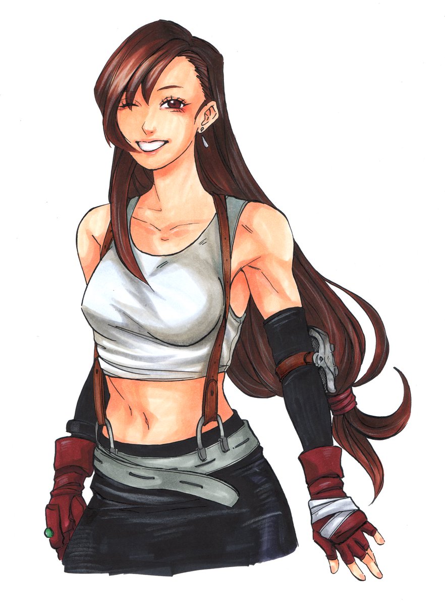 unicornbars7's tweet photo. my love for Tifa Lockhart throughout the years - 2012 // 2025 🐬 

#ffvii #ff7 #tifalockhart https://t.co/QLwXB25XnM
