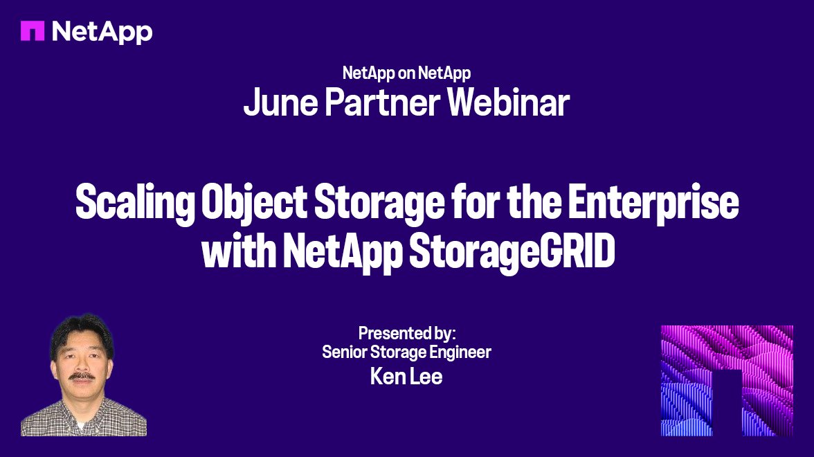 NetApp IT tweet media